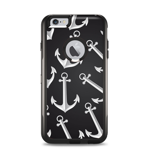 The Black Anchor Collage Apple iPhone 6 Plus Otterbox Commuter Case Skin Set