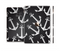 The Black Anchor Collage Skin Set for the Apple iPad Pro