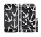 The Black Anchor Collage Sectioned Skin Series for the Apple iPhone 6