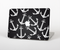 The Black Anchor Collage Skin Set for the Apple MacBook Air 11"