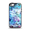 The Black & Bright Color Floral Pastel Apple iPhone 5-5s Otterbox Symmetry Case Skin Set