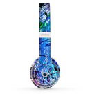 The Black & Bright Color Floral Pastel Skin Set for the Beats by Dre Solo 2 Wireless Headphones