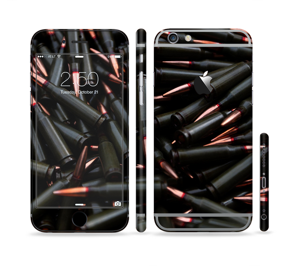 The Black Bullet Bundle Sectioned Skin Series for the Apple iPhone 6