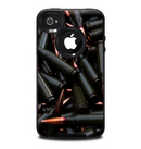 The Black Bullet Bundle Skin for the iPhone 4-4s OtterBox Commuter Case