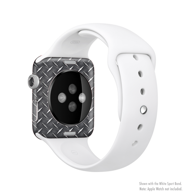 The Black Diamond-Plate Full-Body Skin Kit for the Apple Watch