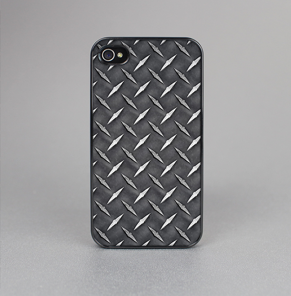 The Black Diamond-Plate Skin-Sert for the Apple iPhone 4-4s Skin-Sert Case