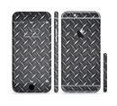 The Black Diamond-Plate Sectioned Skin Series for the Apple iPhone 6