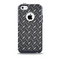 The Black Diamond-Plate Skin for the iPhone 5c OtterBox Commuter Case