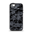The Black Digital Camouflage Apple iPhone 5-5s Otterbox Symmetry Case Skin Set