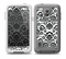 The Black Floral Delicate Pattern Skin for the Samsung Galaxy S5 frē LifeProof Case