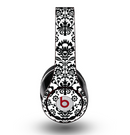 The Black Floral Delicate Pattern Skin for the Original Beats by Dre Studio Headphones
