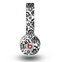 The Black Floral Delicate Pattern Skin for the Original Beats by Dre Wireless Headphones