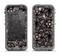 The Black Floral Lace Apple iPhone 5c LifeProof Nuud Case Skin Set