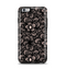 The Black Floral Lace Apple iPhone 6 Plus Otterbox Symmetry Case Skin Set