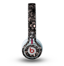 The Black Floral Lace Skin for the Beats by Dre Mixr Headphones