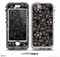 The Black Floral Lace Skin for the iPhone 5-5s NUUD LifeProof Case for the LifeProof Skin