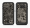 The Black Floral Laced Pattern V2 Full Body Samsung Galaxy S6 LifeProof Fre Case Skin Kit