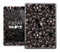 The Black Floral Laced Skin for the iPad Air