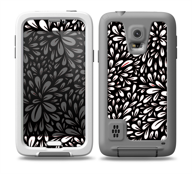 The Black Floral Sprout Samsung Galaxy S5 frē LifeProof Case