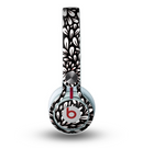 The Black Floral Sprout Skin for the Beats by Dre Mixr Headphones