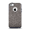 The Black Glitter Ultra Metallic Apple iPhone 5c Otterbox Commuter Case Skin Set