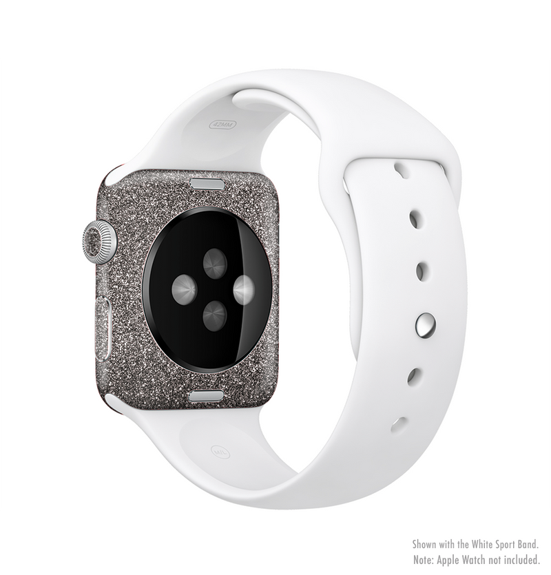 The Black Glitter Ultra Metallic Full-Body Skin Kit for the Apple Watch