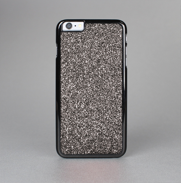 The Black Glitter Ultra Metallic Skin-Sert Case for the Apple iPhone 6 Plus