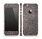 The Black Glitter Ultra Metallic Skin Set for the Apple iPhone 5s