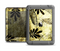 The Black & Gold Grunge Leaf Surface Apple iPad Mini LifeProof Nuud Case Skin Set