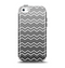The Black Gradient Layered Chevron Apple iPhone 5c Otterbox Symmetry Case Skin Set