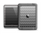 The Black Gradient Layered Chevron Apple iPad Mini LifeProof Nuud Case Skin Set