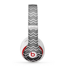 The Black Gradient Layered Chevron Skin for the Beats by Dre Studio (2013+ Version) Headphones