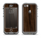 The Black Grained Walnut Wood Apple iPhone 5c LifeProof Nuud Case Skin Set