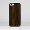 The Black Grained Walnut Wood Skin-Sert Case for the Apple iPhone 5/5s