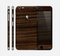 The Black Grained Walnut Wood Skin for the Apple iPhone 6 Plus