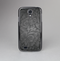 The Black & Gray Dark Lace Floral Skin-Sert Case for the Samsung Galaxy S4