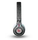 The Black & Gray Dark Lace Floral Skin for the Beats by Dre Mixr Headphones