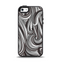 The Black & Gray Monochrome Pattern Apple iPhone 5-5s Otterbox Symmetry Case Skin Set