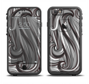 The Black & Gray Monochrome Pattern Apple iPhone 6/6s LifeProof Fre Case Skin Set