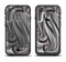 The Black & Gray Monochrome Pattern Apple iPhone 6 LifeProof Fre Case Skin Set