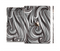 The Black & Gray Monochrome Pattern Skin Set for the Apple iPad Air 2