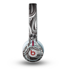 The Black & Gray Monochrome Pattern Skin for the Beats by Dre Mixr Headphones