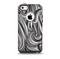 The Black & Gray Monochrome Pattern Skin for the iPhone 5c OtterBox Commuter Case