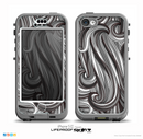 The Black & Gray Monochrome Pattern Skin for the iPhone 5c nüüd LifeProof Case