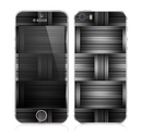 The Black & Gray Woven HD Pattern Skin for the Apple iPhone 5s
