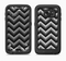 The Black Grayscale Layered Chevron Full Body Samsung Galaxy S6 LifeProof Fre Case Skin Kit