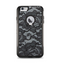 The Black Lace Texture Apple iPhone 6 Plus Otterbox Commuter Case Skin Set