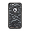 The Black Lace Texture Apple iPhone 6 Plus Otterbox Defender Case Skin Set