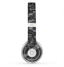 The Black Lace Texture Skin for the Beats by Dre Solo 2 Headphones