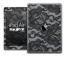 The Black Lace V2 Skin for the iPad Air